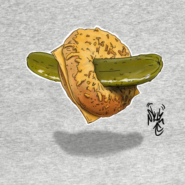 Pickle Bagel by SkilZ Designs